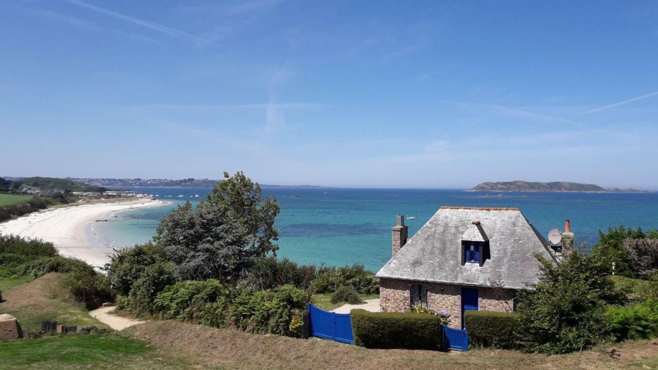 Maison de bord de mer à Keriec Trelevern Exterior foto