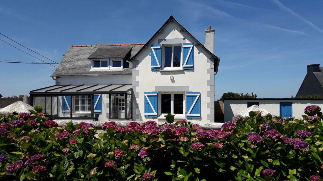Maison de bord de mer à Keriec Trelevern Exterior foto
