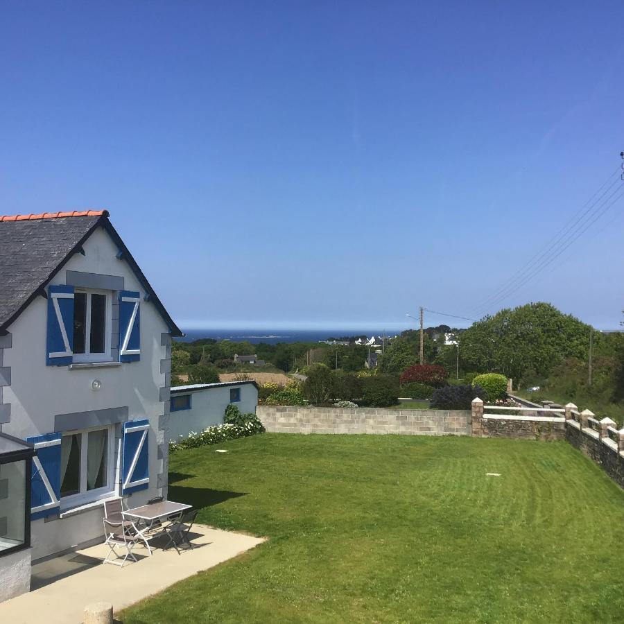 Maison de bord de mer à Keriec Trelevern Exterior foto