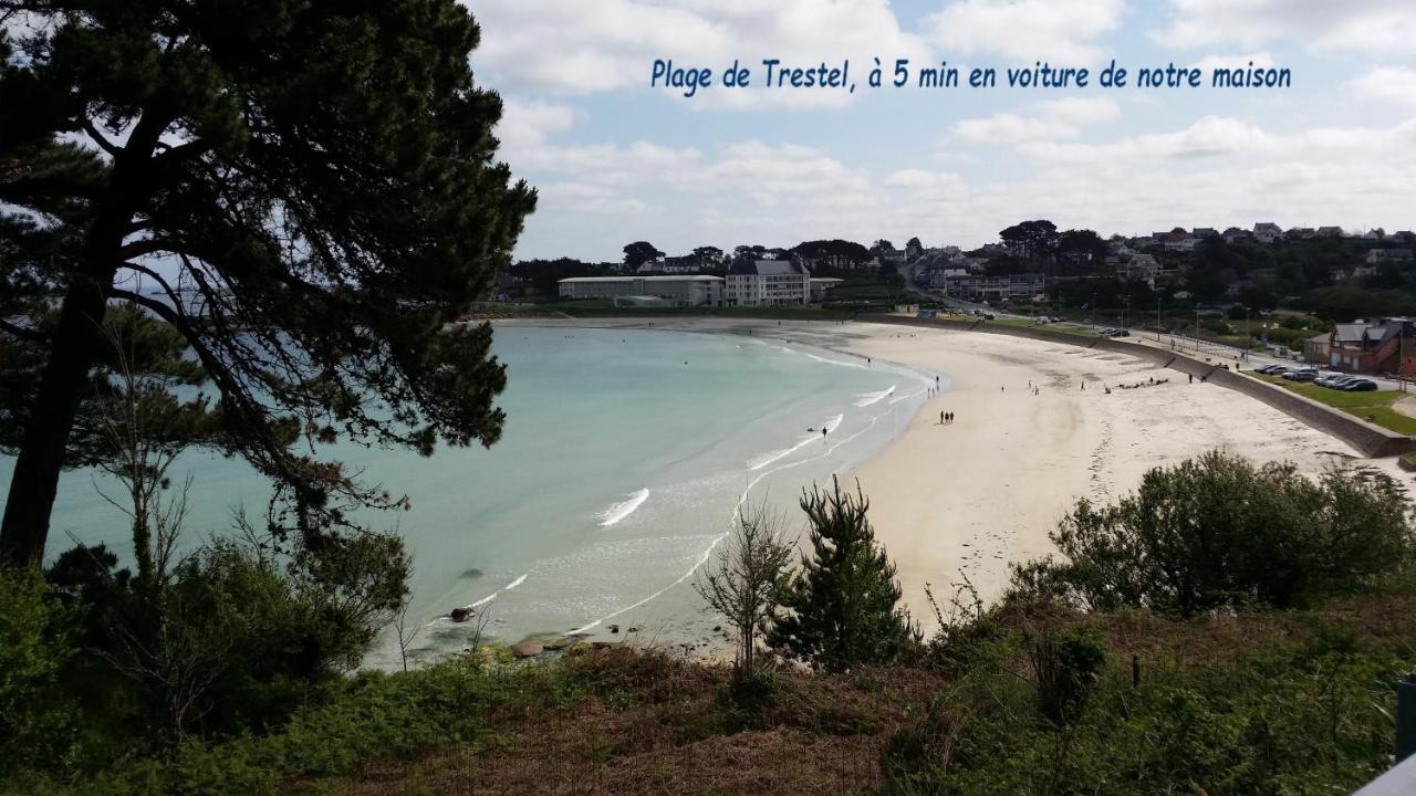 Maison de bord de mer à Keriec Vila Trélévern Exterior foto