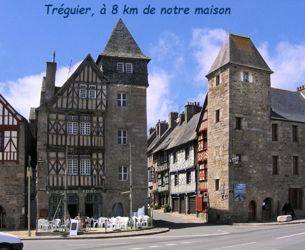 Maison de bord de mer à Keriec Trelevern Exterior foto